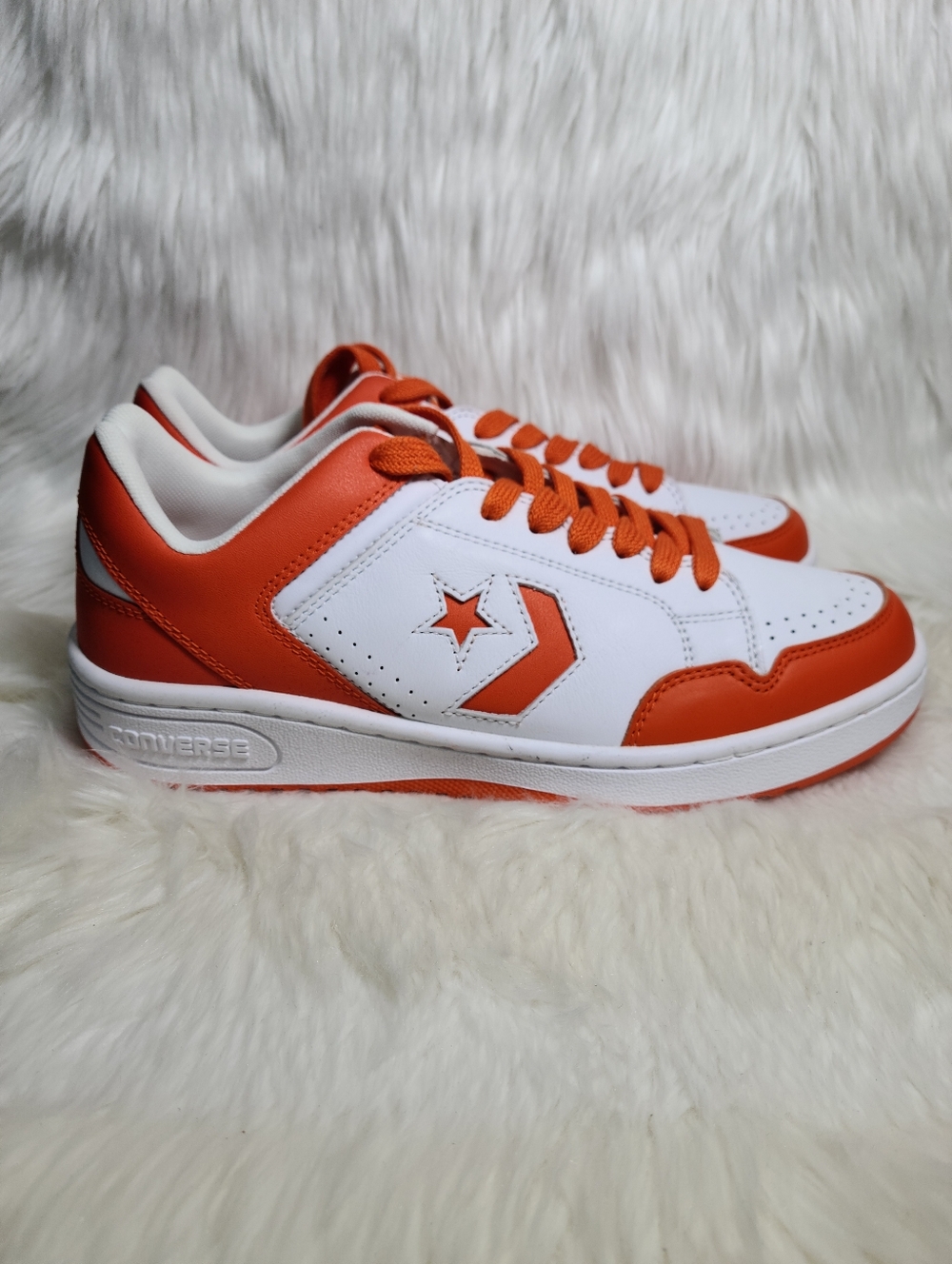 Converse Chuck Taylor All Star Weapon Ox Orange Men 9 Women 11 NEW - Picture 2 of 7